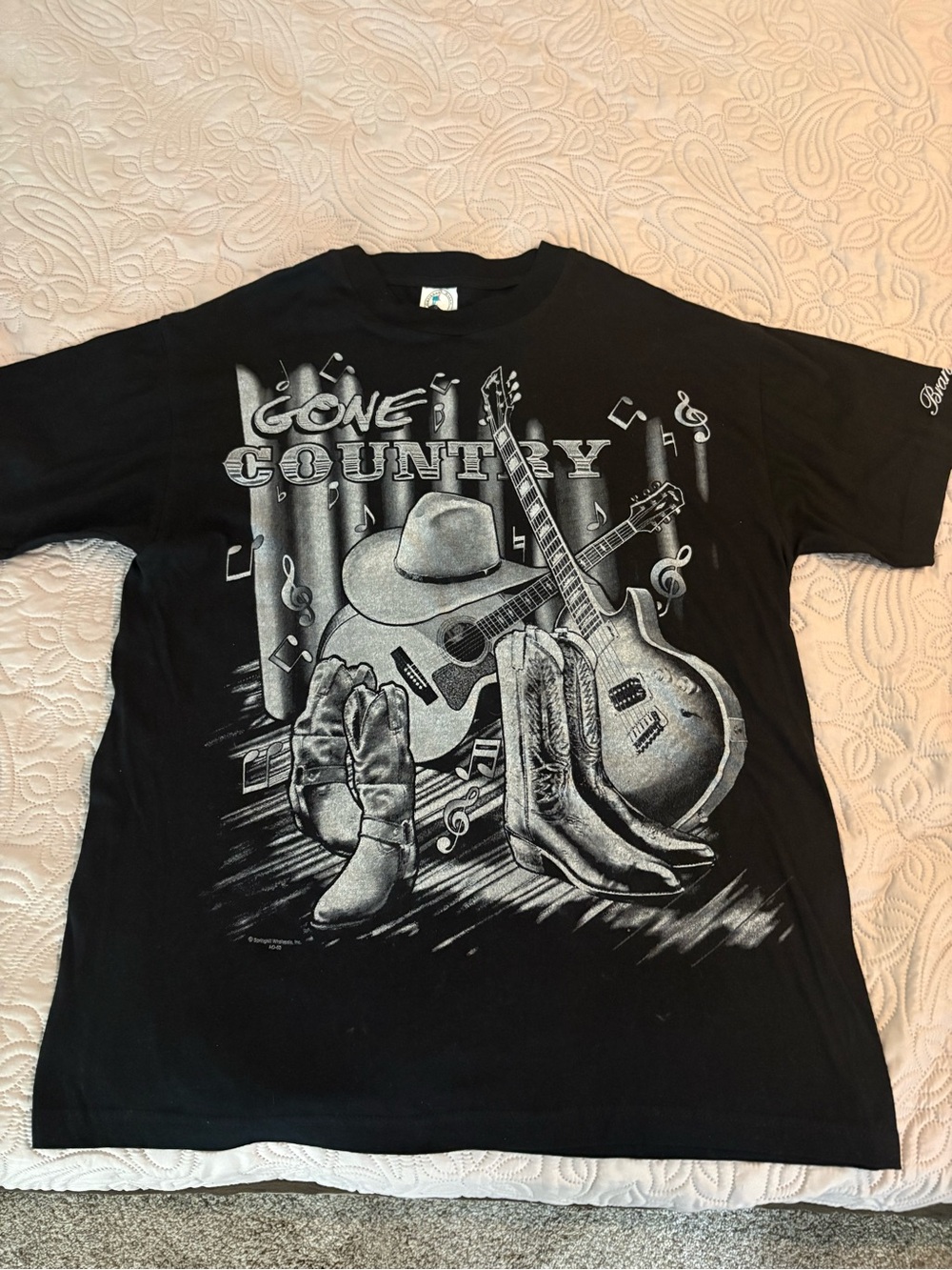 Vintage Gone Country Double Sided TShirt by Caribbean Dream